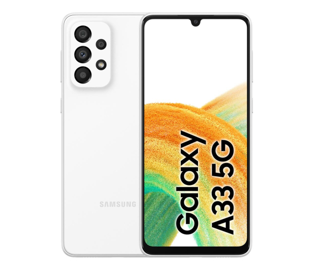 SAMSUNG Galaxy A33 5G 6/128GB Bialy (A336B) - 732553 - zdjęcie